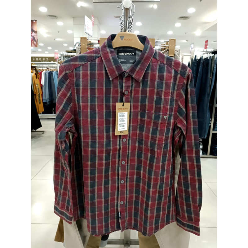 KEMEJA WATCHOUT JEANS