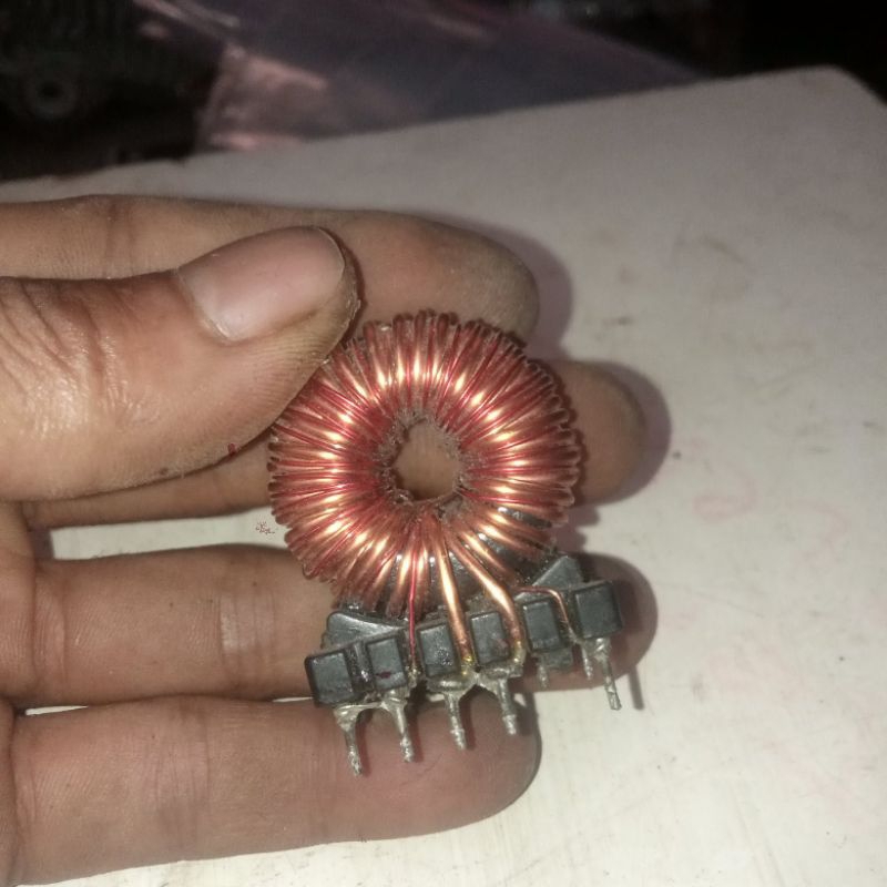 Induktor teroide  bekas PSU