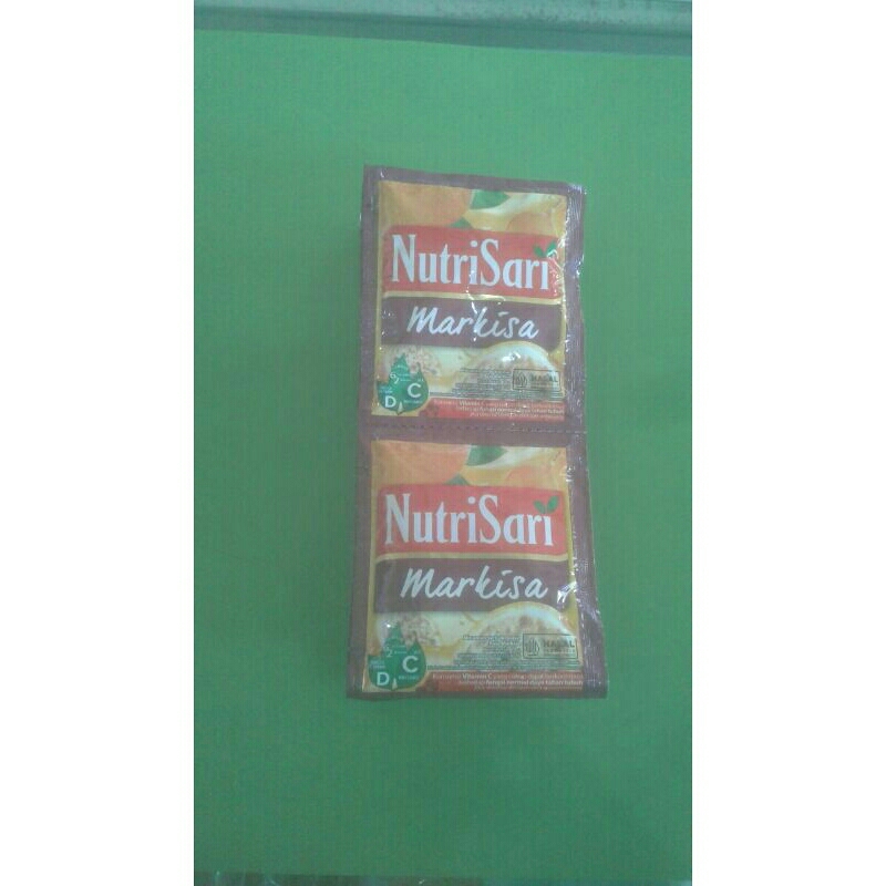 

Nutrisari rasa markisa 1 Renteng Isi 10 pcs