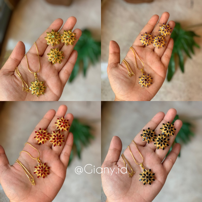 Set kalung vena/kalung Aksesoris/alpaka bali
