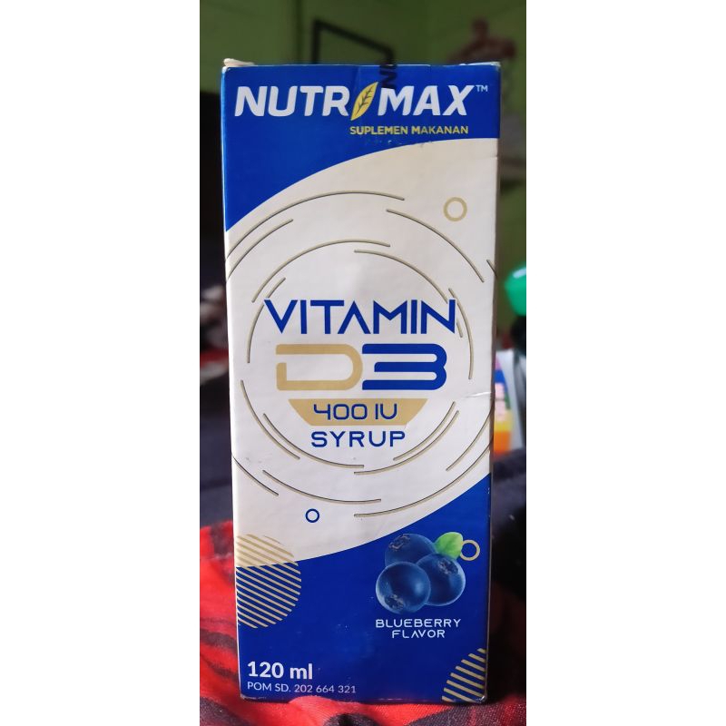 vitamin D3 400 IU sirup nutrimax