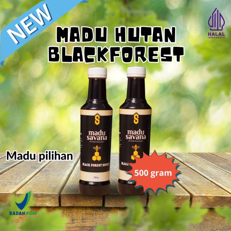 

madu hutan super murni alami 500 gram