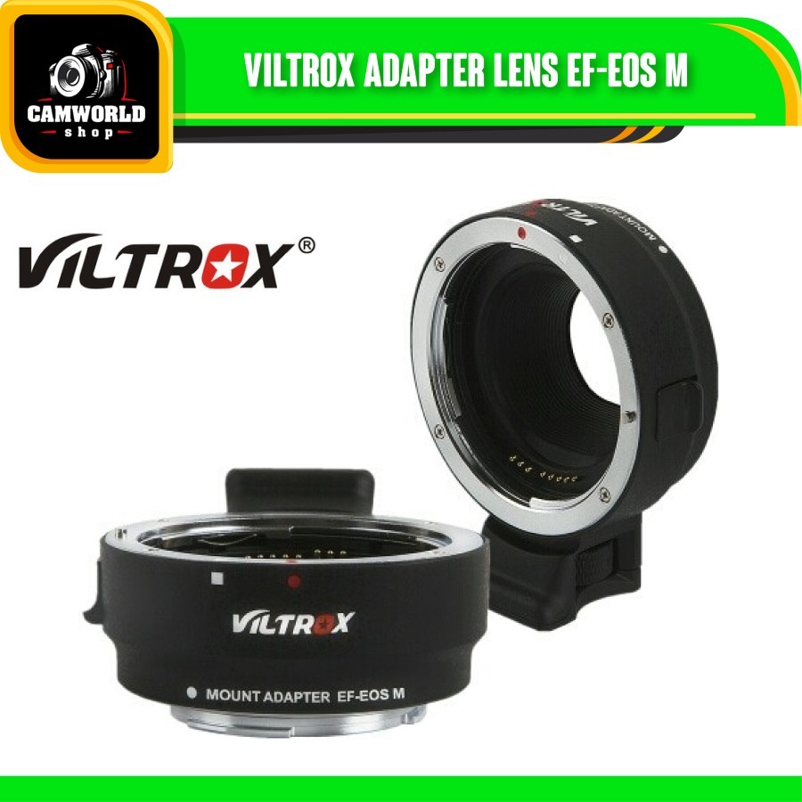 Viltrox Adapter Lens EF-EOS M Mount Adapter for Canon EF EF-S