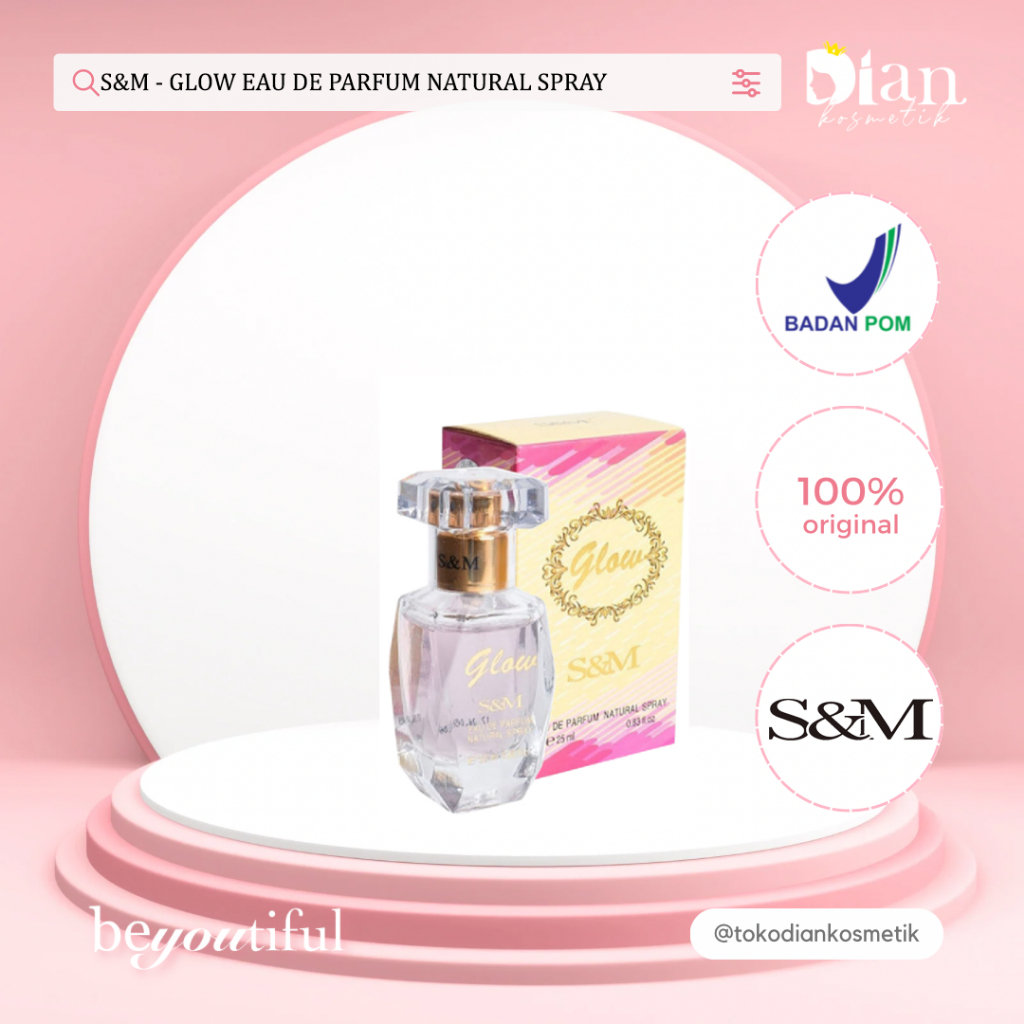 S&M - (GLOW) EAU DE PARFUM NATURAL SPRAY