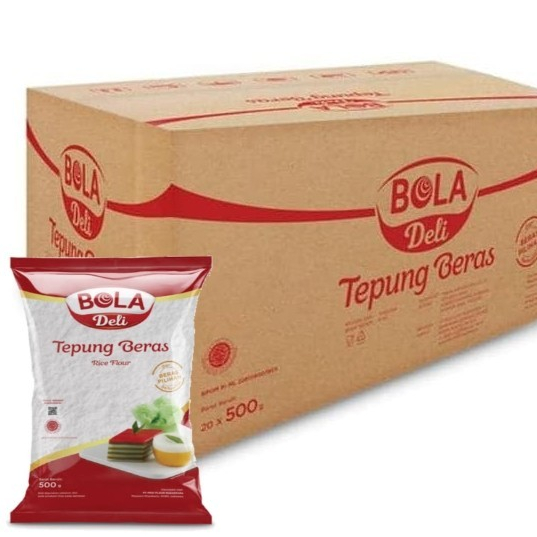 

Tepung Beras Bola Deli 500gr isi 20 Pc