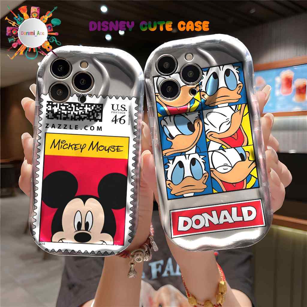 SOFTCASE CASING MELTING CUSTOM DISNEY UNTUK M22 M32 M34 M54 4G 5G RENO 7Z 8T 10 4G  C30 C30S C31 V25
