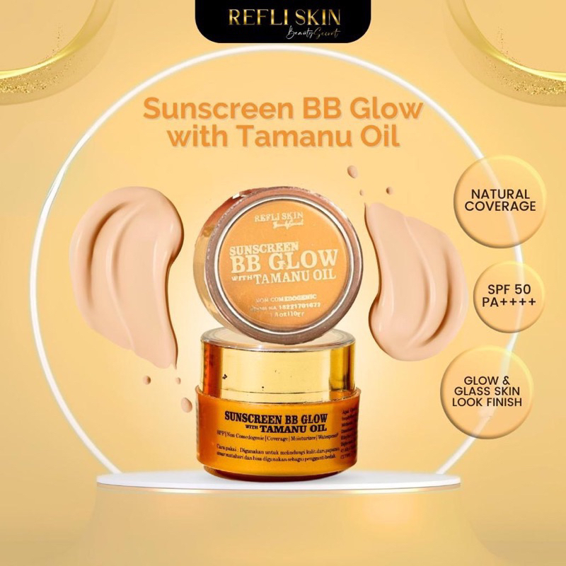 LGLOW L GLOW REFLISKIN REFLI SKIN BB GLOW tamanu SPF 50/PA++++