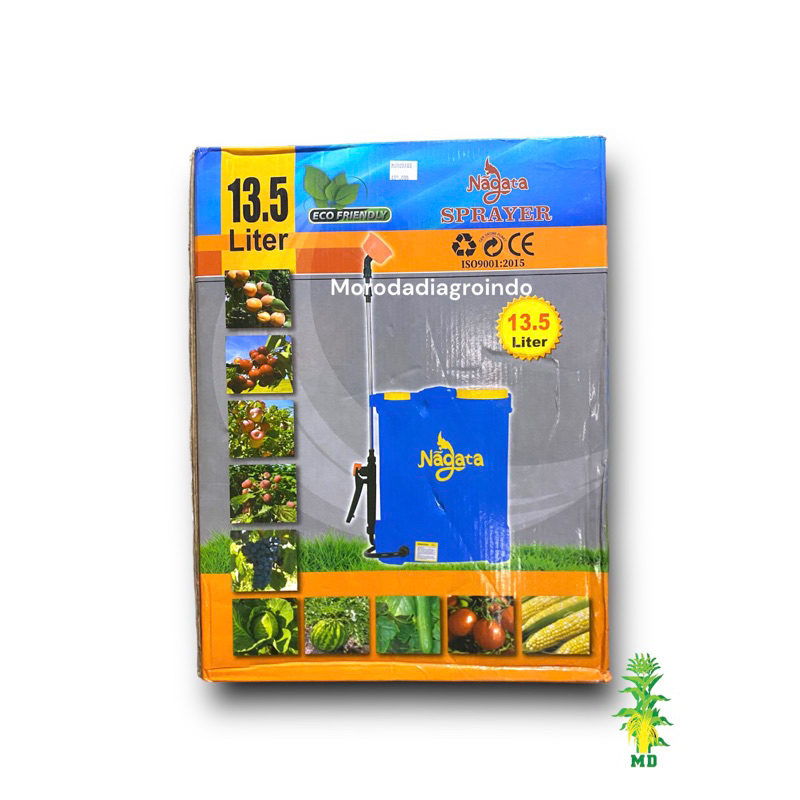 Sprayer/Tangki elektrik NAGATA 13,5 Liter alat penyemprotan pertanian