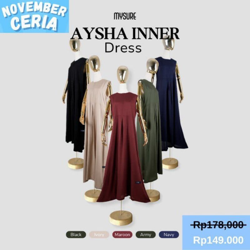 MYSURE - AYSHA INNER DRESS