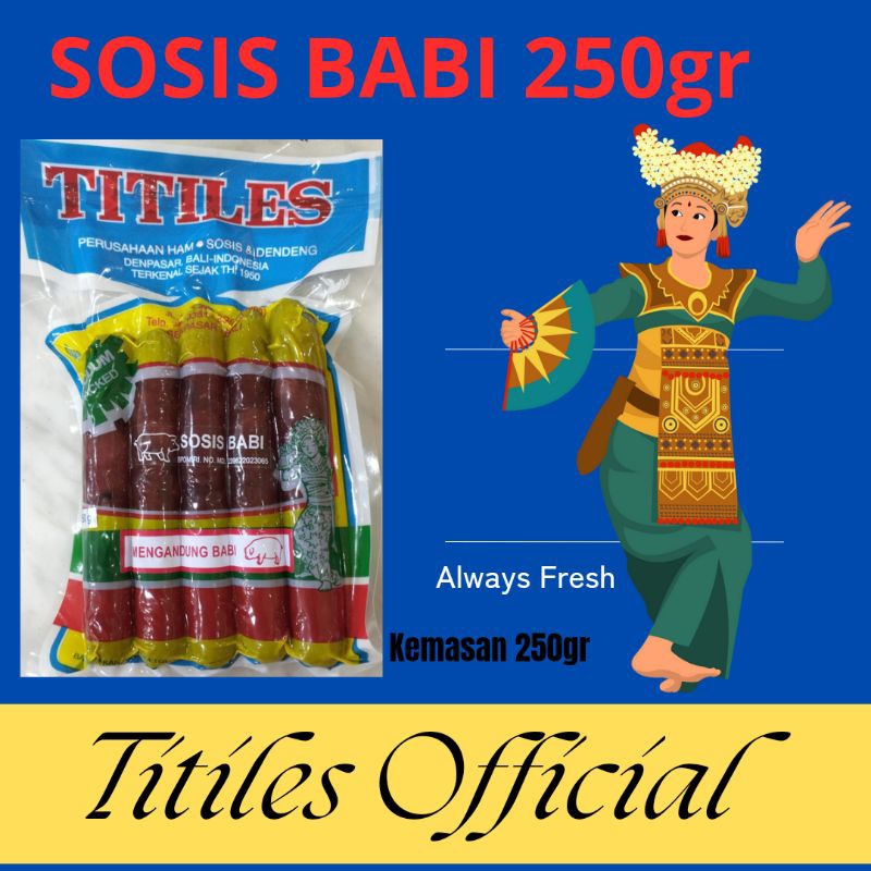 

SOSIS BABI 250gr
