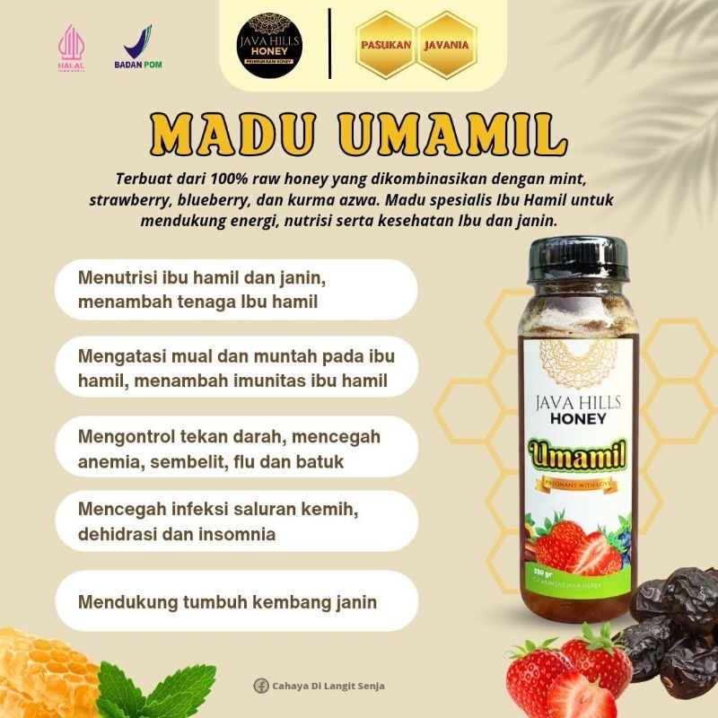 

MADU HERBAL UMAMIL IBU HAMIL JAVA HILLS