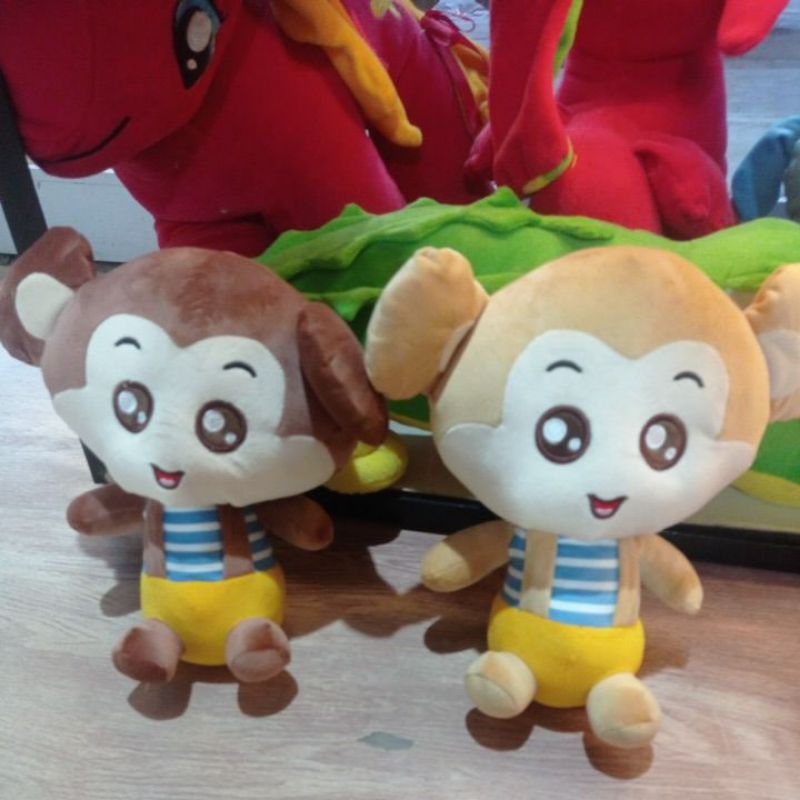 boneka monkey/naughty monkey/boneka naughty monkey M