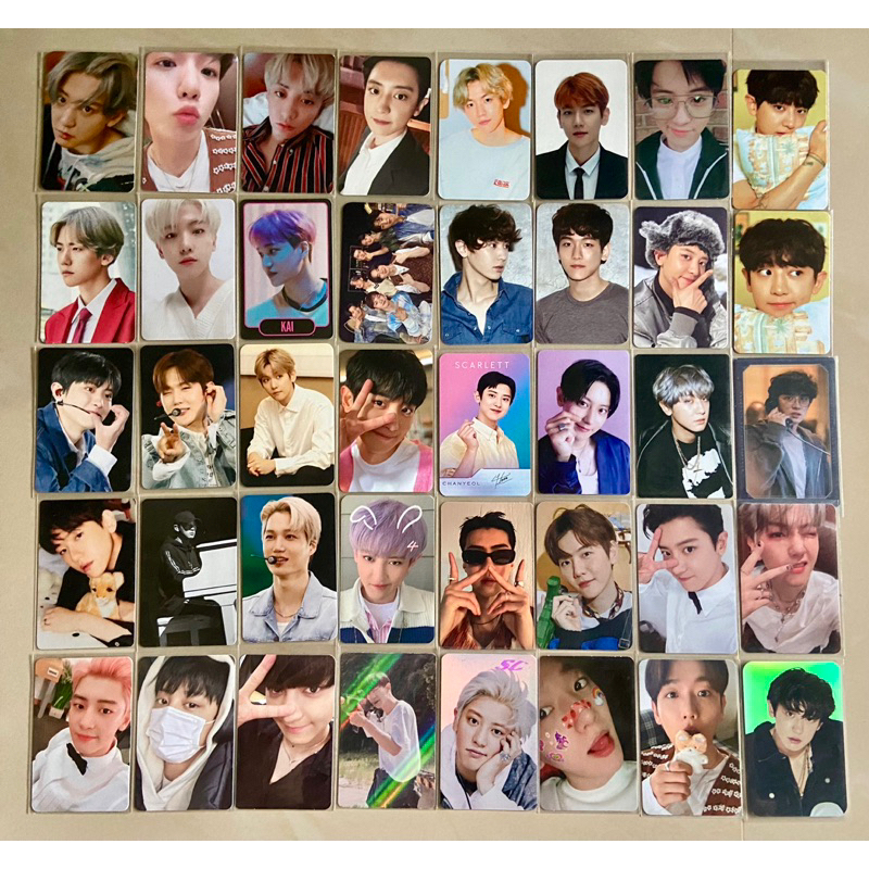 Photocard EXO Official Exist Tihol Jasmer Mumo Holo Barudak Cawall card wallet alhambra binder pc ex
