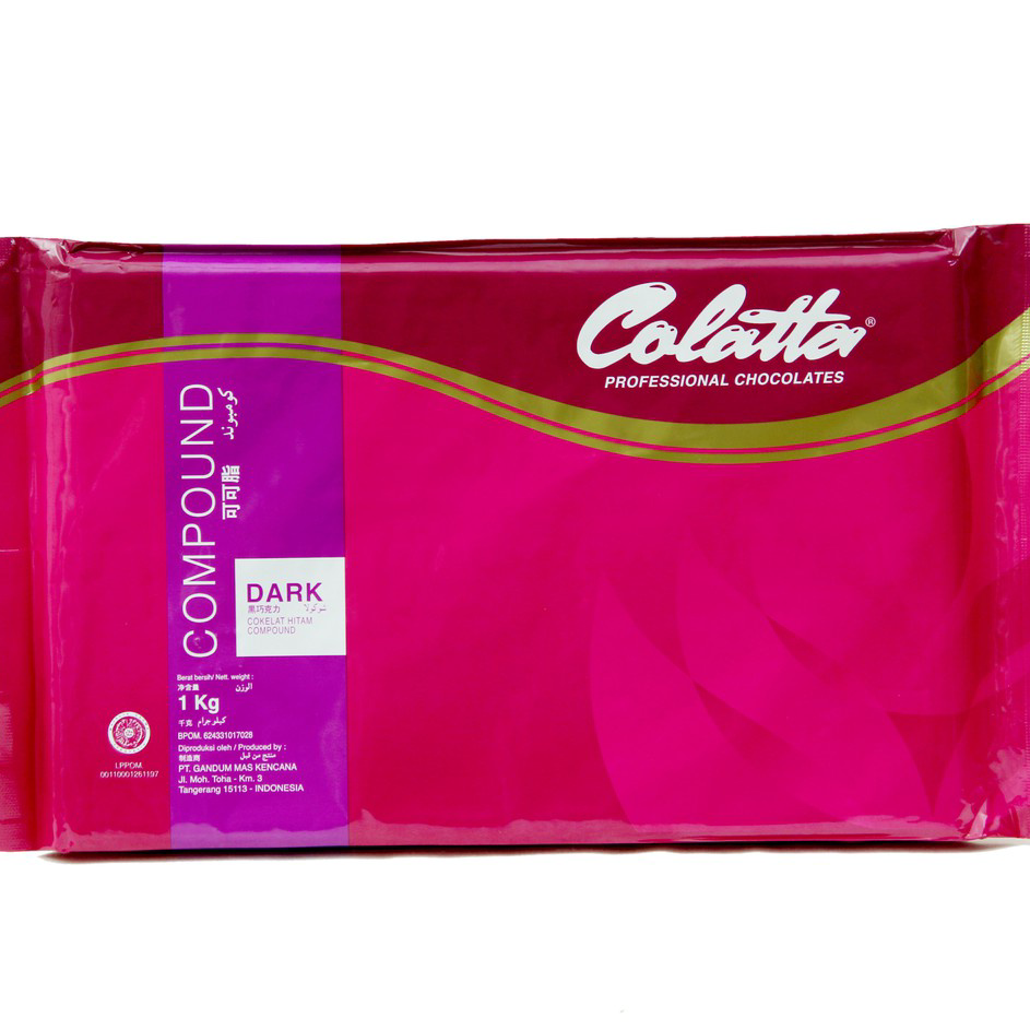 

Best Seller Cokelat Batang - Chocolate Compound Colatta Dark Kemasan 1kg