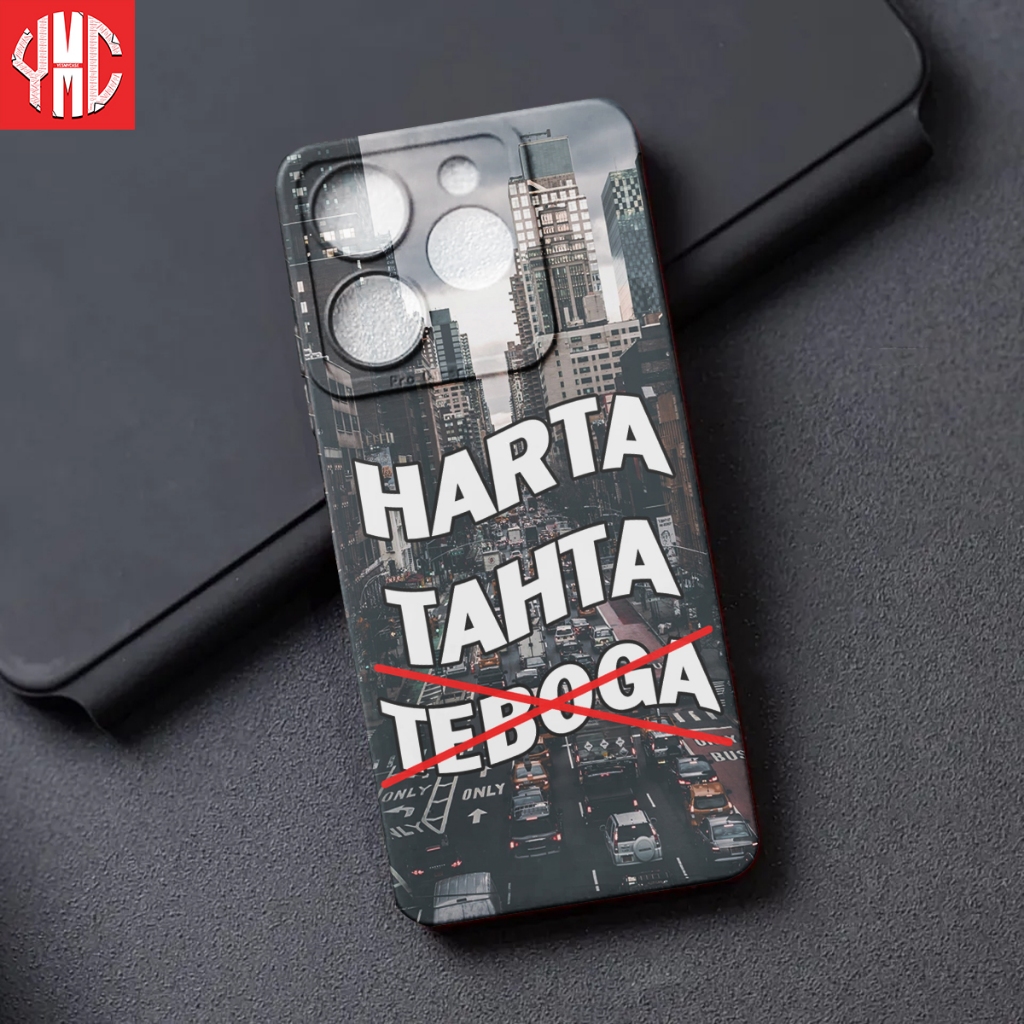 TM355 CASING HP UNTUK ITEL S23 PLUS GAMBAR HARTA TAHTA SOFTCASE PROTEC CAMERA CASE HP YMC OFFICIAL