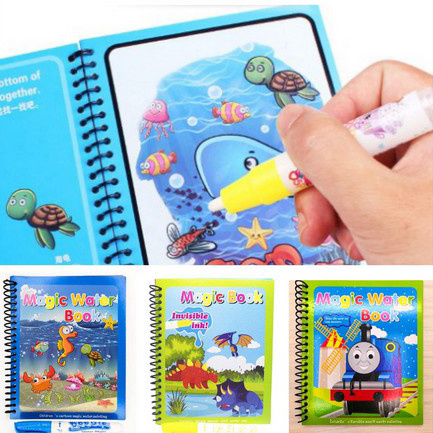 

Ready Stock Magic Water Book Buku Gambar mewarnai Anak Dengan Pulpen Isi Air Buku Edukasi Anak Serba Murah