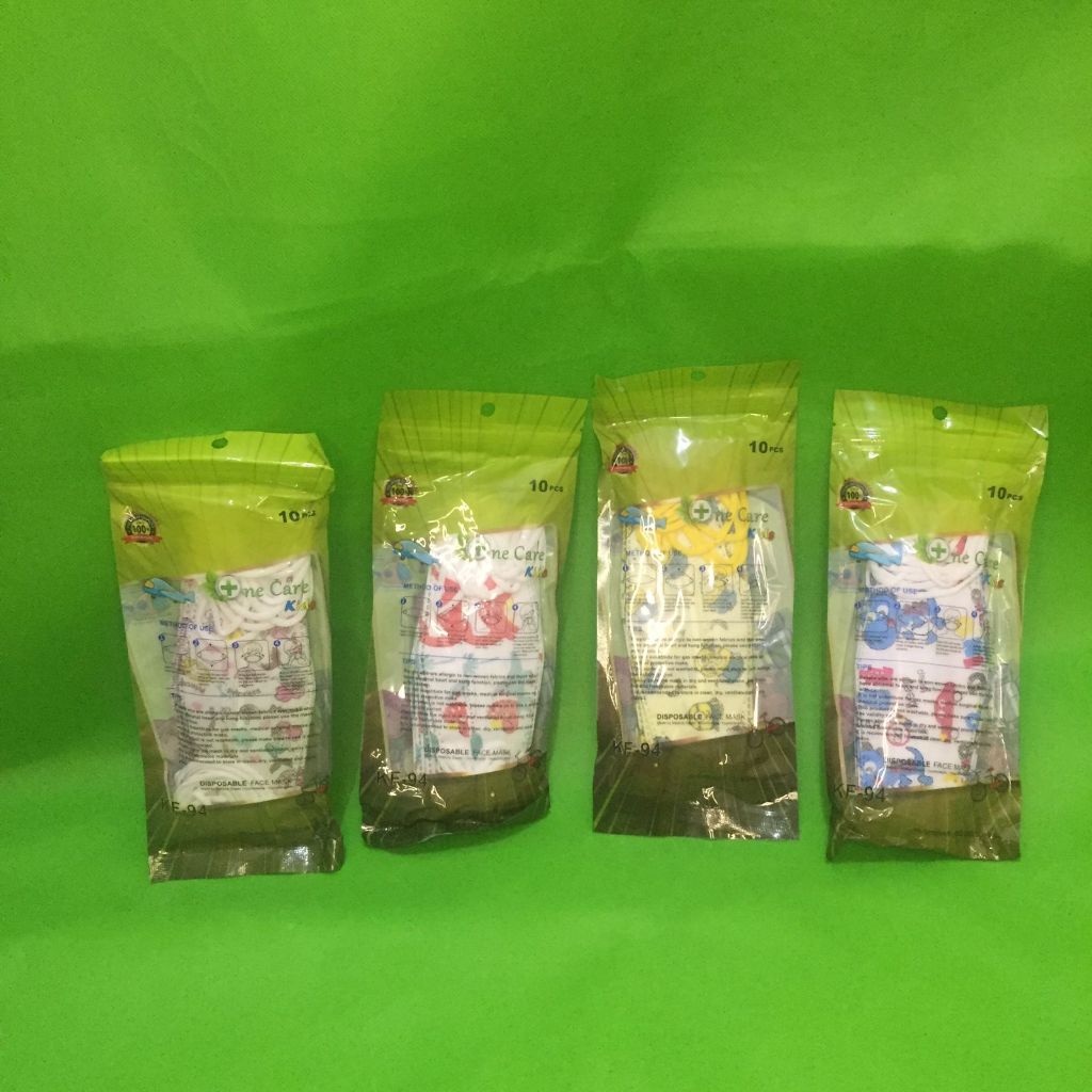 Masker anak  KF94 Earloop isi 10 - Karakter (termurah, terramah seCimahi Bandung)