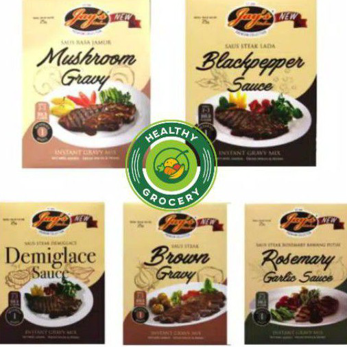 

★★★★ Jay's Saus Steak / Jays mushroom gravy / Blackpepper Sauce / demiglace / brown / rosemary garlic