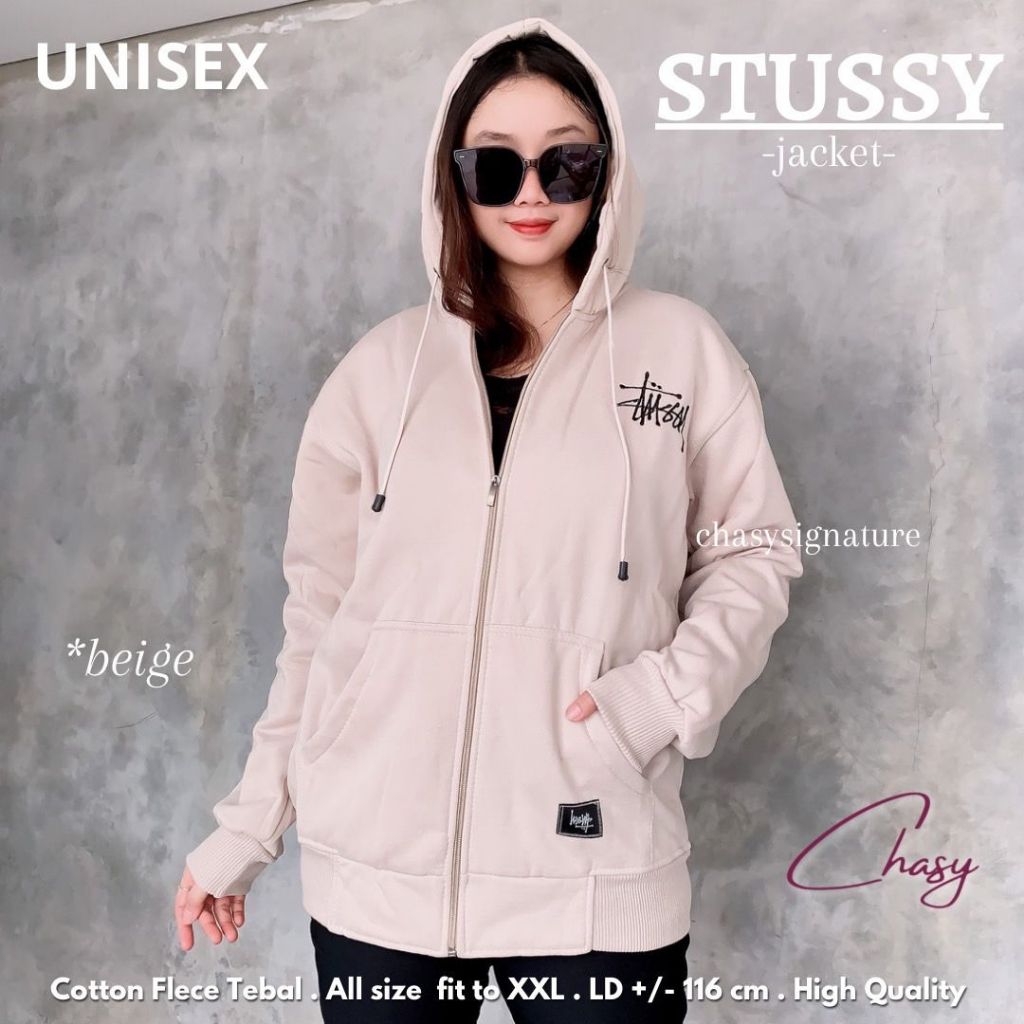 outer HANGAT HOODIE wanita/pria KATUN COTTON FLECE TEBAL ORIGINAL 100% REAL PIC UNISEX OVERSIZE ALLS