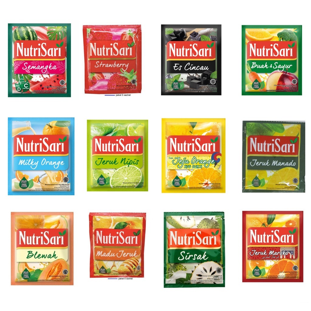 

NutriSari sachet minuman