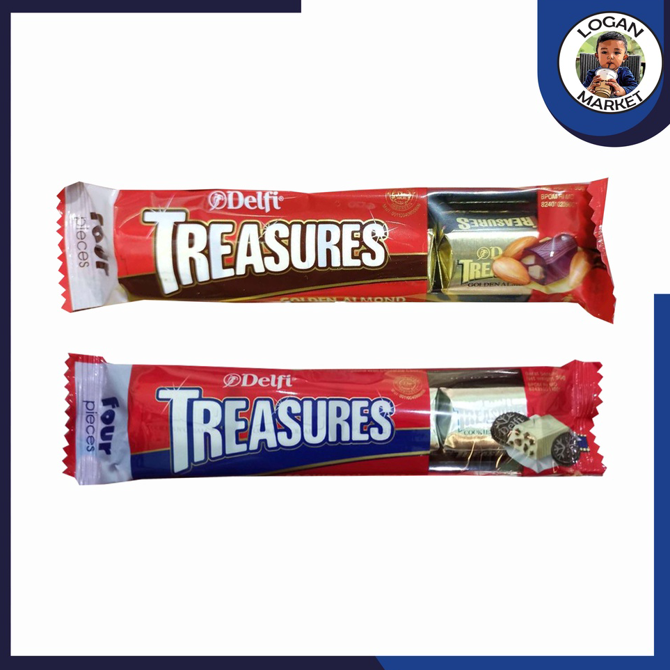 

Ready Delfi Treasures Treasure Coklat 36gram 36 gram