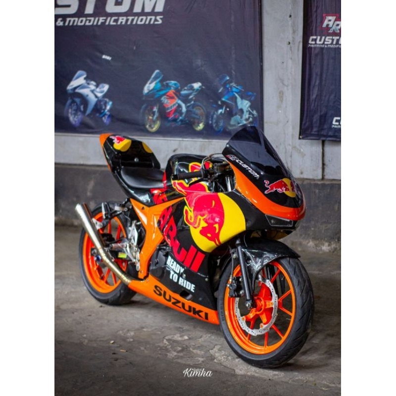 FULL FAIRING ALA MOTO3 GSX R150 VERSI HARIAN