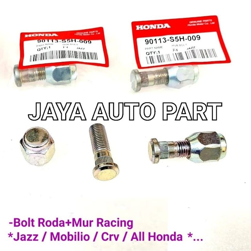 BAUT RODA + MUR RACING /JAZZ/MOBILIO/CRV/ALL HONDA