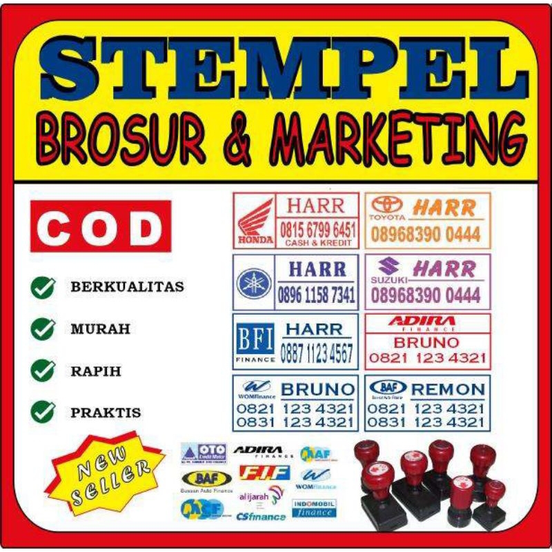 

Stempel, Stempel brosur, Stempel marketing , ORIGINAL