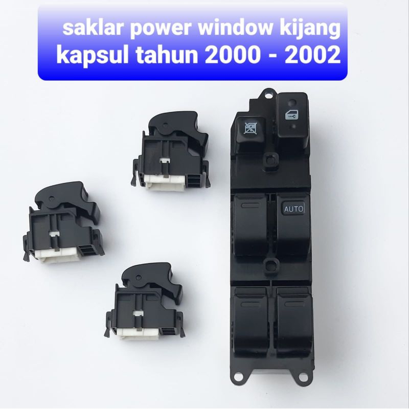 saklar power window mobil kijang kapsul tahun 2000 - 2002