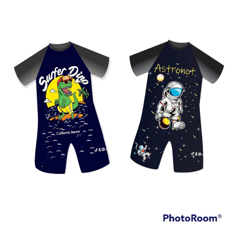 baju renang anak laki laki SPIDERMAN/FREE FIRE/BATMAN/BOYAH/CAPTAIN AMERICA/BOBOIBOY