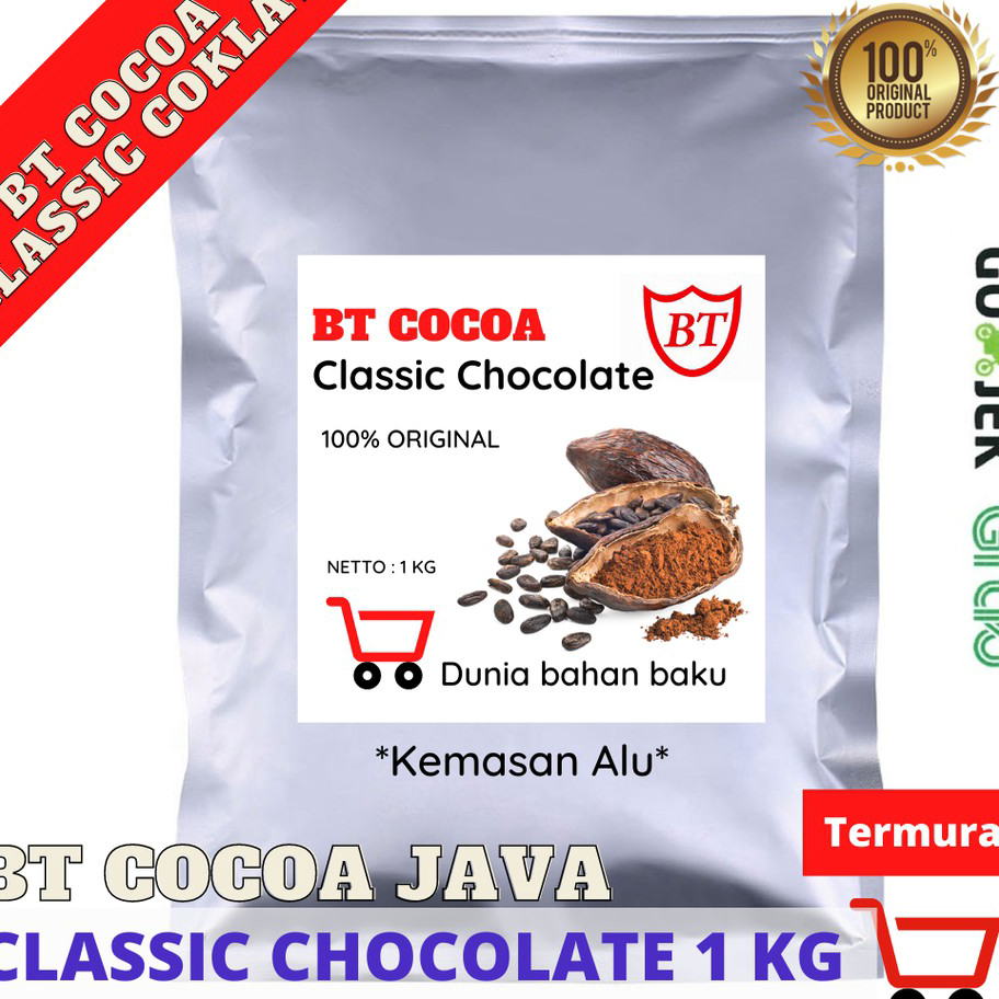 

Stok Banyak BT COCOA JAVA CLASSIC POWDER BT 1000 A 1 kg coklat ASLI Sale