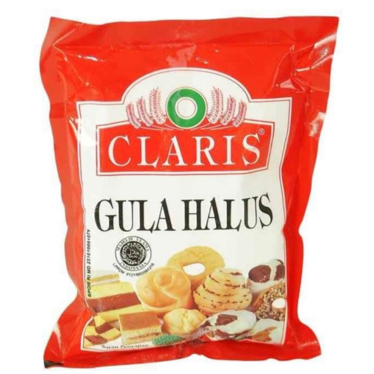 

☊✵ Gula halus claris 250gr Terlaris