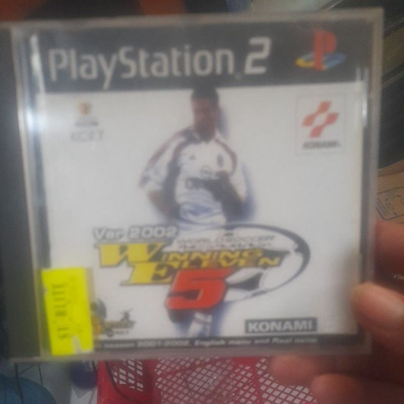 cd ps2 kopab kolpri winning eleven 5 ver 2002