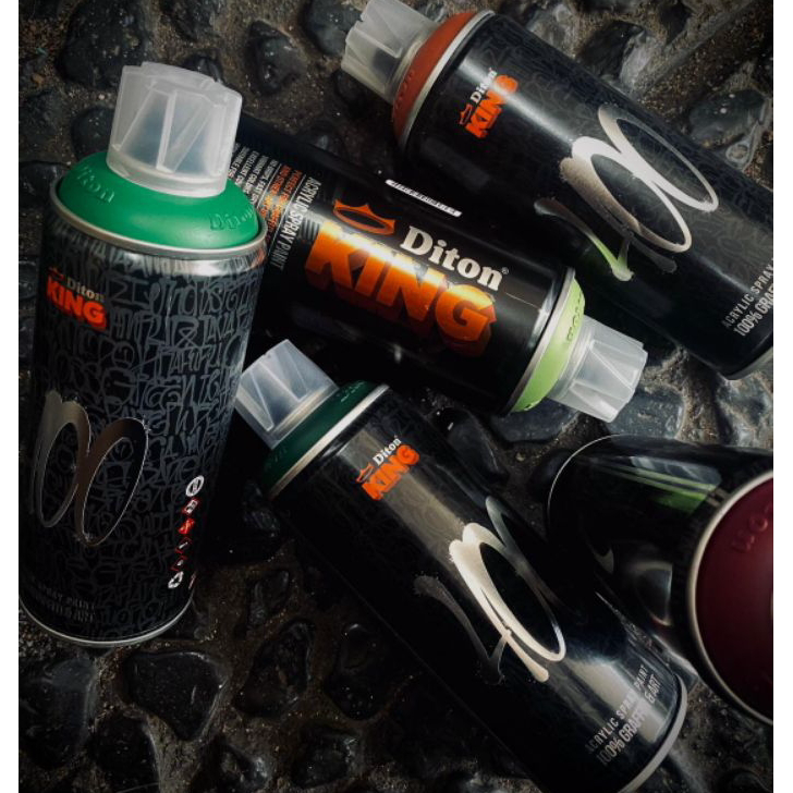 

➼➳✿✯ DITON KING 400 ML/CAT SEMPROT WARNA 2