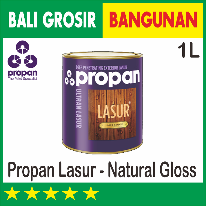 NATURAL GLOSS ULTRAN LASUR PROPAN POLITUR EKSTERIOR KAYU EL-501