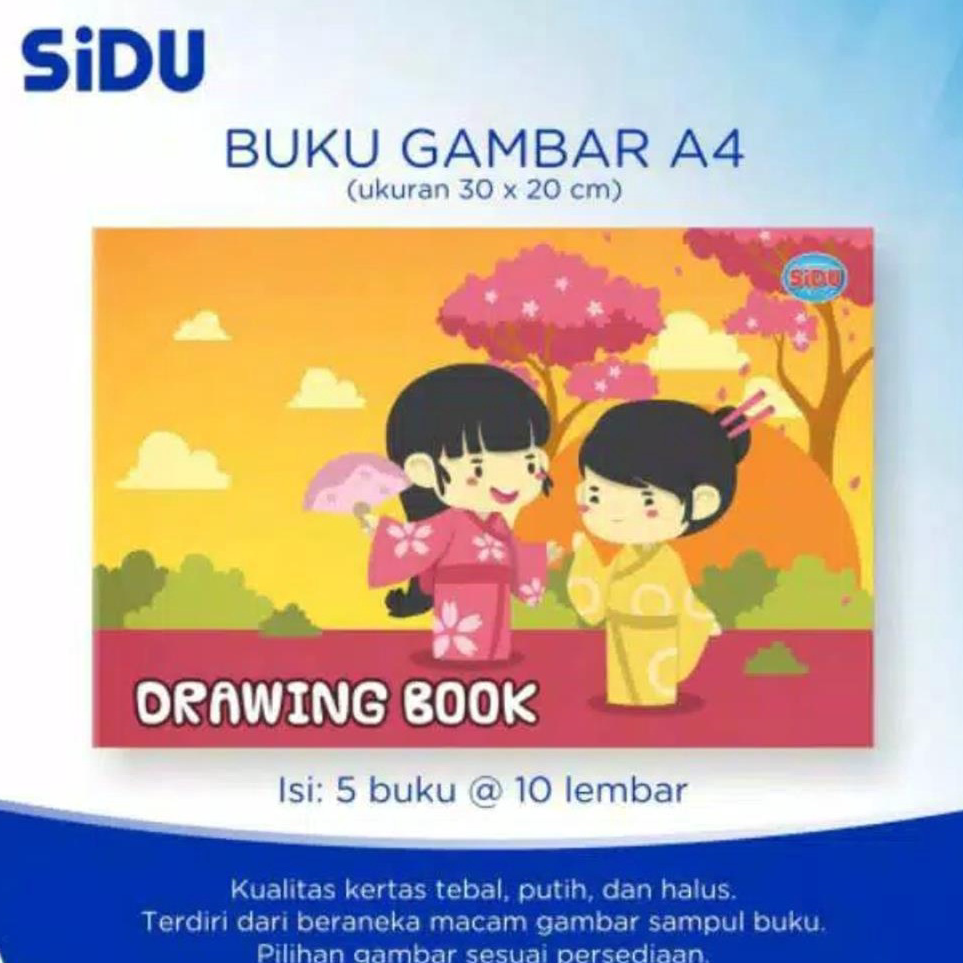 

Harga Murah [D] Buku Gambar Sidu A4 (Isi 5)