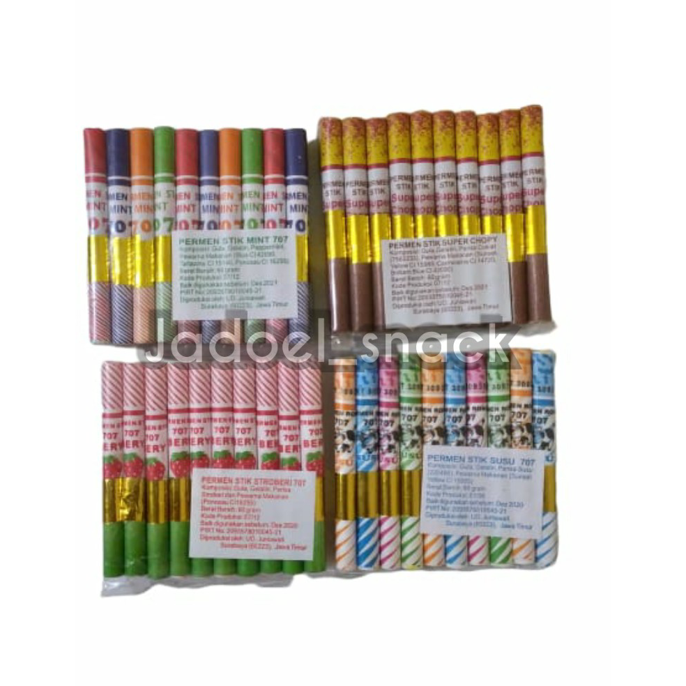 

(ORIGINAL) Permen Stik Jadul - Permen Stik Cokelat - Mint - Susu - Stoberi - SUPER MURAH - (isi 20 pc)