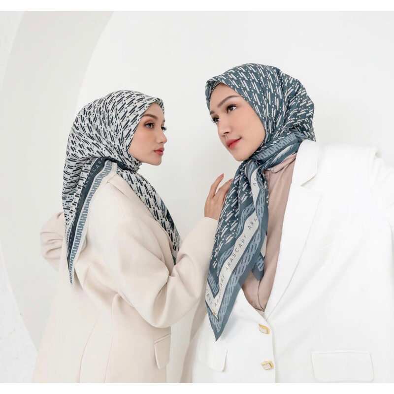 MONOGRAM SCARF X MELODY PRIMA BY ARASCARF