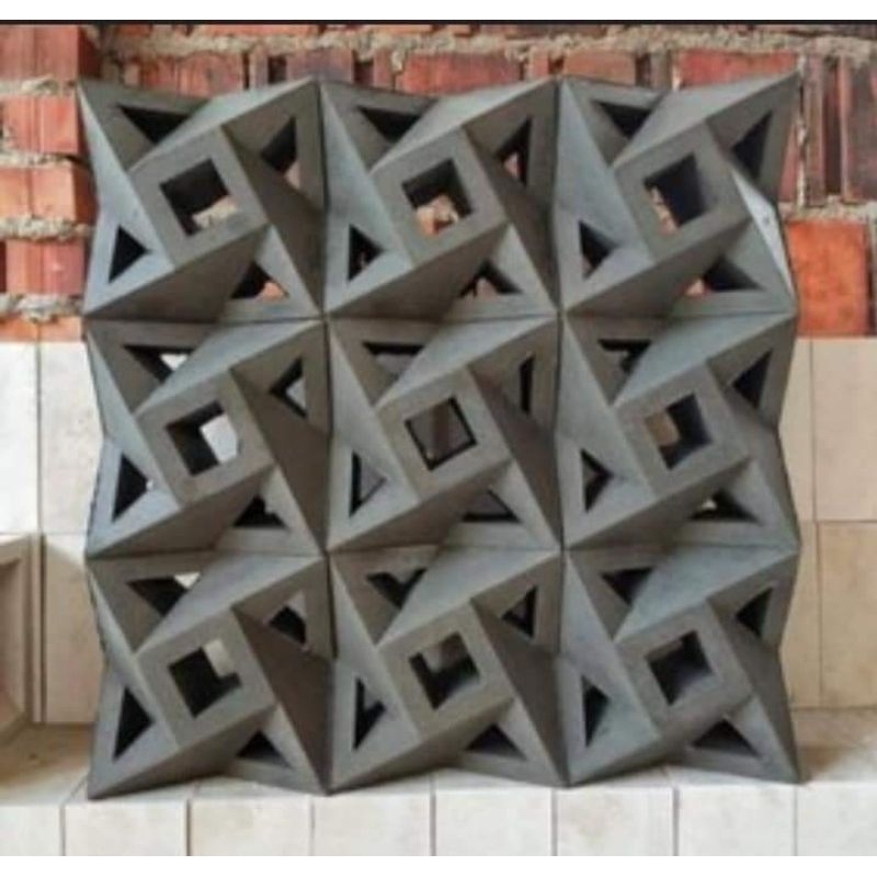 roster/loster motif kipas putih&abu2