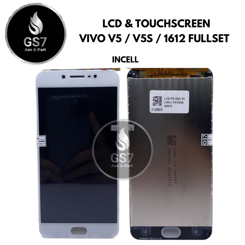LCD TOUCHSCREEN VIVO V5 / V5S / 1612 FULLSET