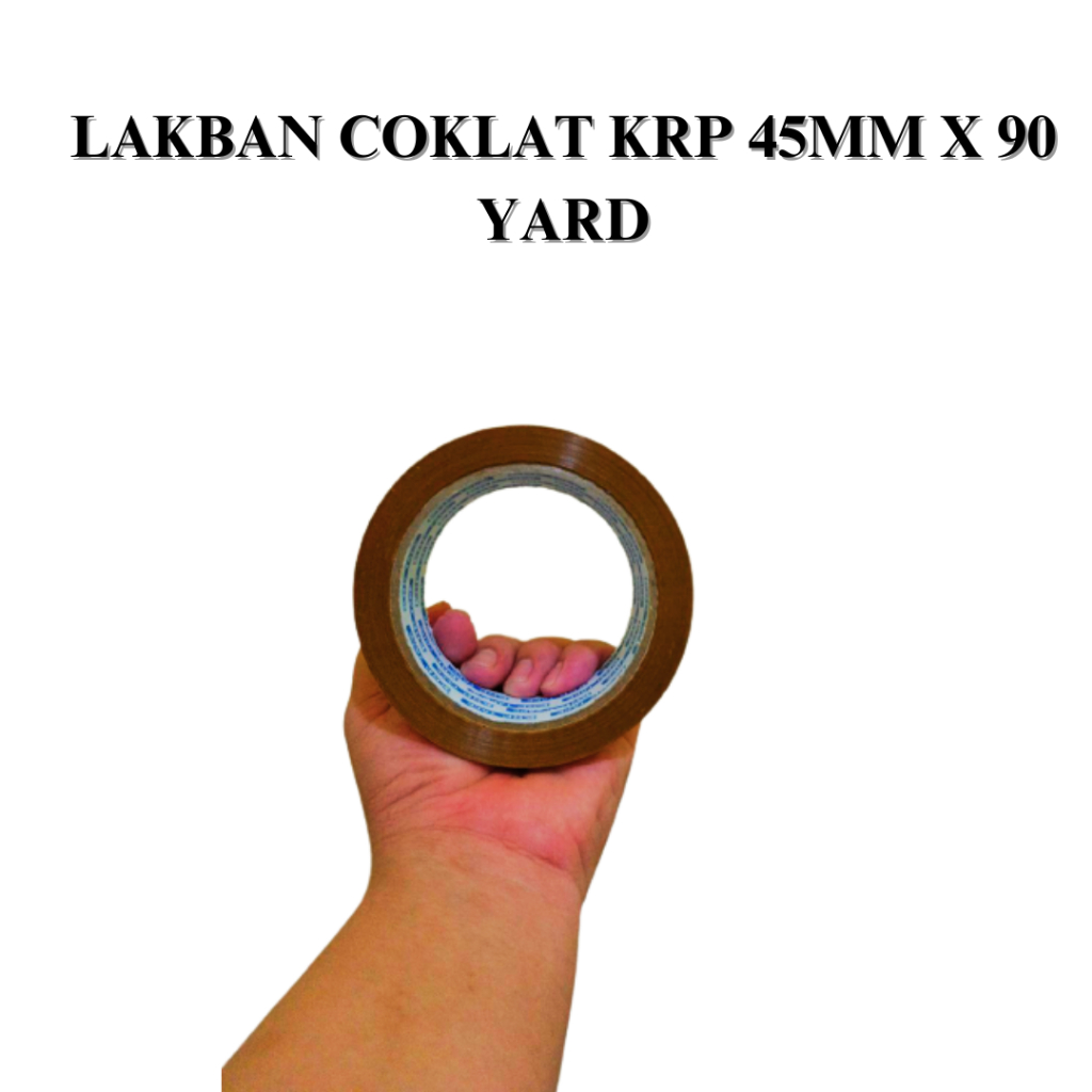 

LAKBAN COKLAT KRP 45MM X 90 YARD Harga Satuan Ecer