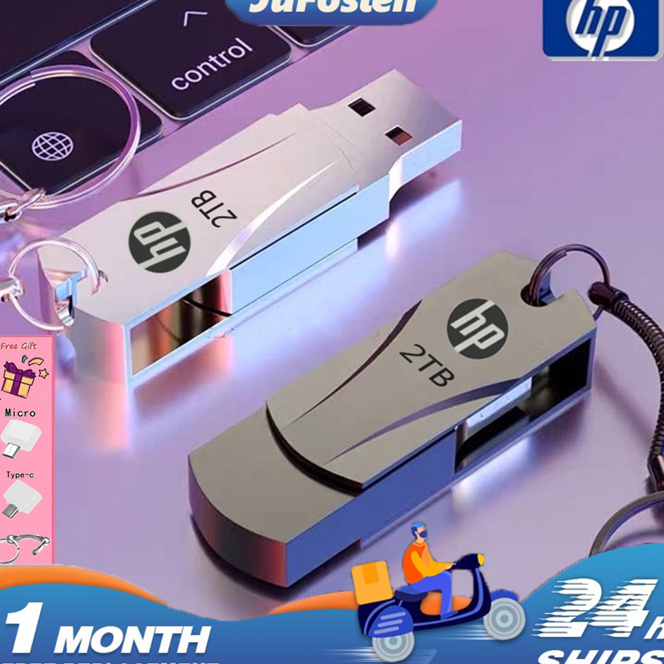 Laris HP Flashdisk 2TB Hp Flash Drive Metal Waterproof USB 3.0 Pen Drive Terlaris