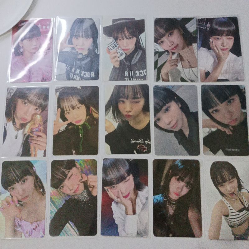 Pc Chaewon Le Sserafim Lesserafim Izone Fearless Japan TC Benefit POB Antifragile Lucky Draw LD PWS 