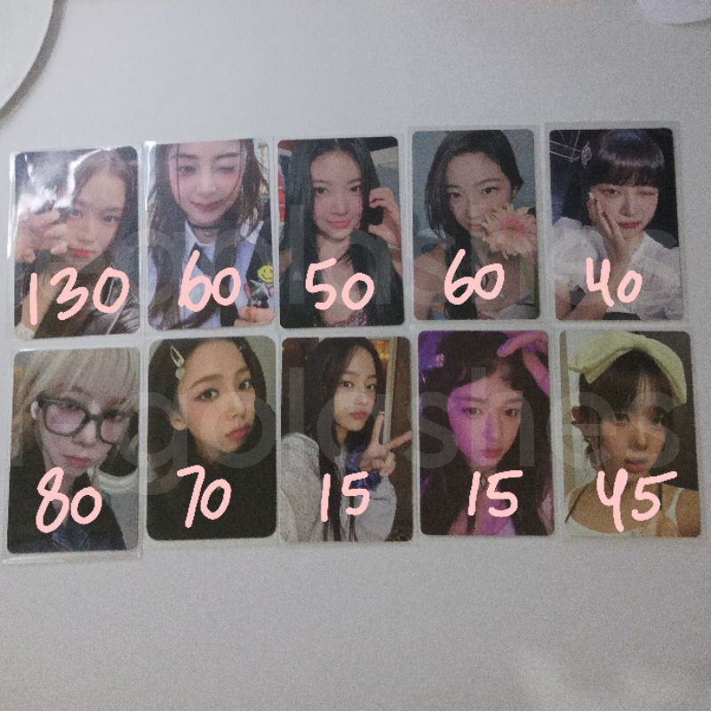 PC Official Minji Hanni Yunjin Eunchae Kazuha Fearless Antifragile Pita Get Up Newjeans Lesserafim L