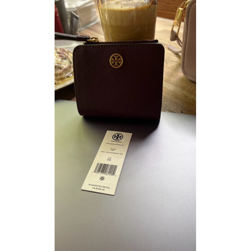 Tory Burch Robinson Mini Wallet AUTHENTIC✅
