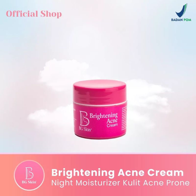 BG Skin Brightening acne cream , Bgskin Brigtening acne cream , Bg skin night cream acne