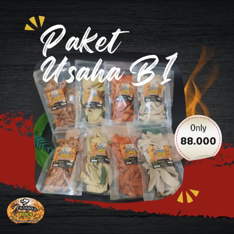 

Paket Usaha B1 - Juragan Basreng - Bakso Goreng