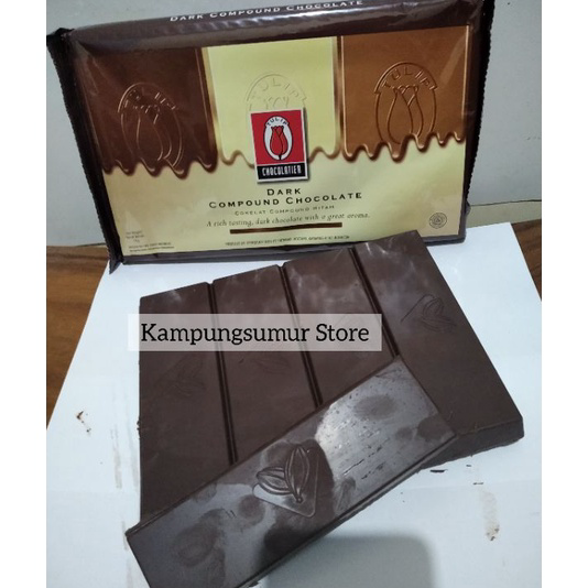 

Dijual Murah Coklat Batang Coklat Tulip Dark / Dark Chocolatier Chocolate Compound 200 gr/ batang (Produk Baru)