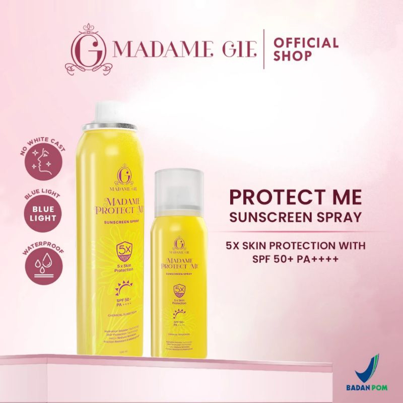 Madam Gie Sunscreen Spray Spf 50++ | Madam Gie Sunscreen Spray | Madam gie spf 50