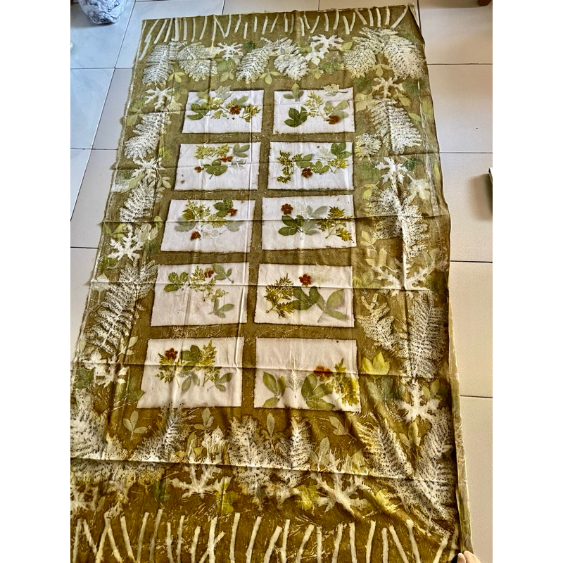 kain batik Ecoprint kain katun